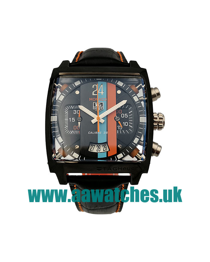 UK AAA Quality TAG Heuer Monaco CAL5110.FC6265 Replica Watches With Black Dials For Men