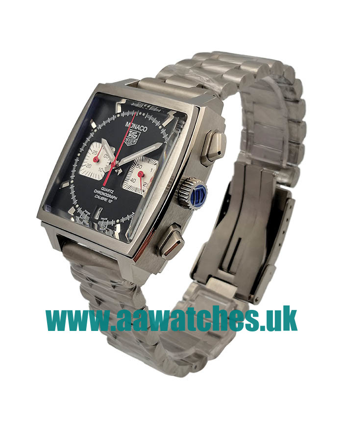 UK High Quality TAG Heuer Monaco CAW2114.FT6021 Replica Watches With 39 MM Steel Cases For Men