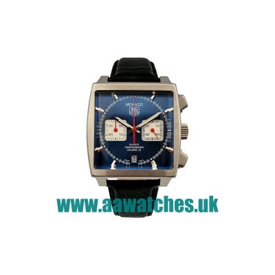 UK AAA Quality TAG Heuer Monaco CW2113.FC6183 Replica Watches With Blue Dials For Men