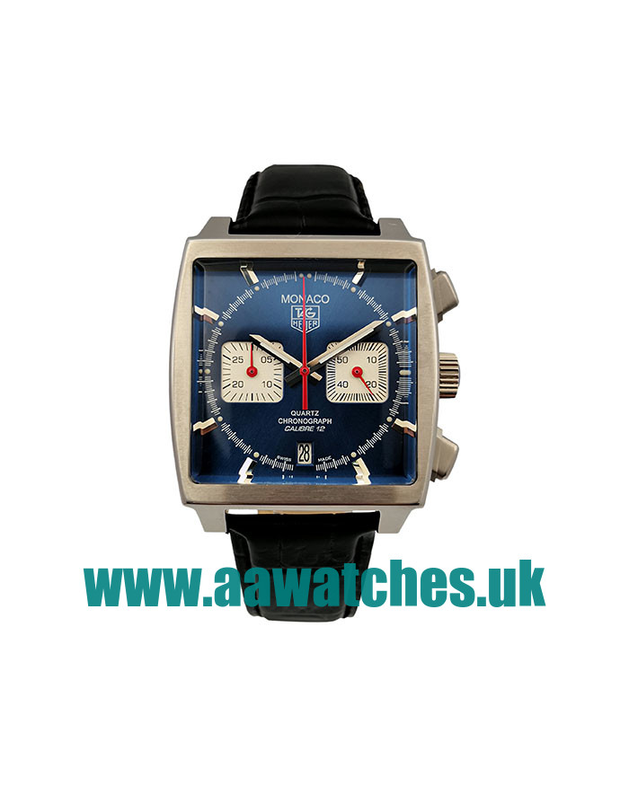 UK AAA Quality TAG Heuer Monaco CW2113.FC6183 Replica Watches With Blue Dials For Men