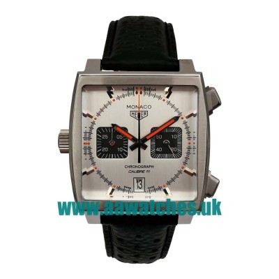 UK AAA Quality TAG Heuer Monaco CAW211C.FC6241 Replica Watches With Silver Dials For Men