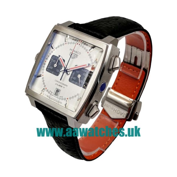 UK AAA Quality TAG Heuer Monaco CAW211C.FC6241 Replica Watches With Silver Dials For Men