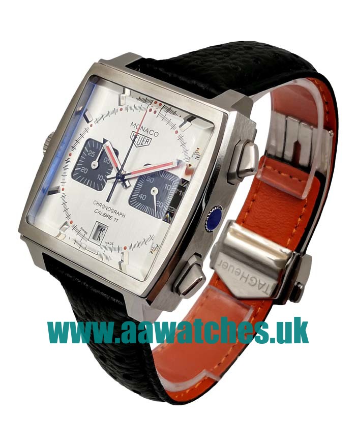UK AAA Quality TAG Heuer Monaco CAW211C.FC6241 Replica Watches With Silver Dials For Men