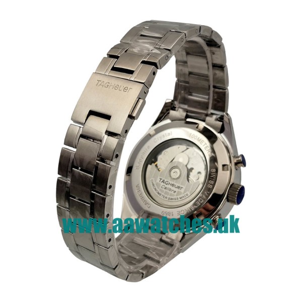 UK AAA Quality TAG Heuer Carrera CAR2111.BA0720 Replica Watches With Silver Dials For Sale