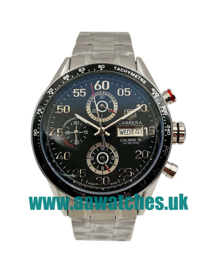 UK AAA Quality TAG Heuer Carrera CV2A10.BA0796 Replica Watches With Black Dials In 44 MM