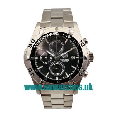 42 MM Black Dials TAG Heuer Aquaracer CAF2110.BA0809 Replica Watches With Steel Cases For Men