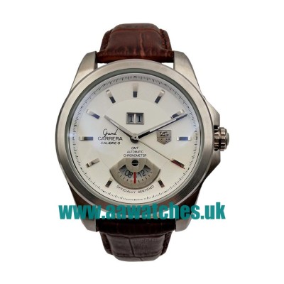 UK 44 MM Cheap TAG Heuer Grand Carrera WAV5112.FC6225 Replica Watches With Steel Cases For Men