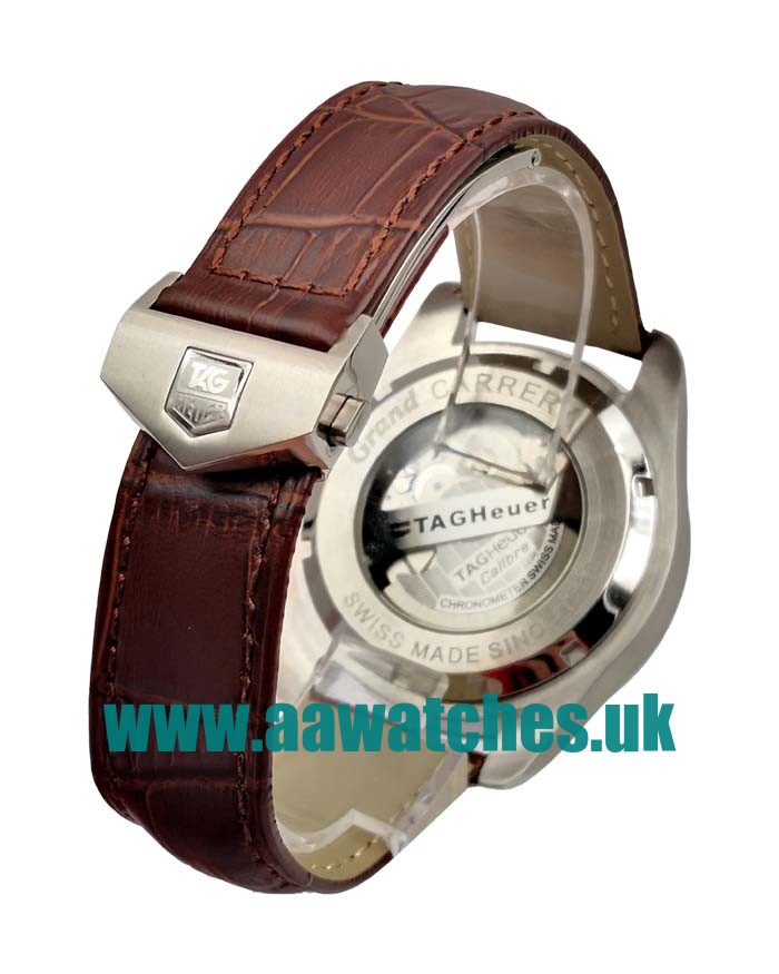 UK AAA Quality TAG Heuer Grand Carrera WAV5113.FC6231 Replica Watches With Brown Dials For Men