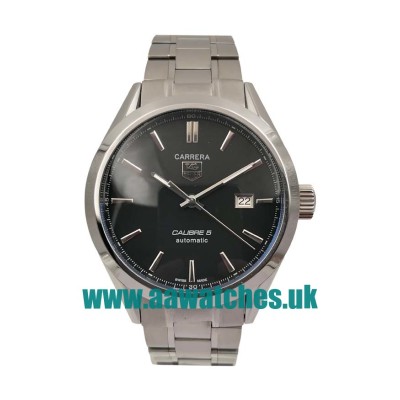 43 MM Best 1:1 TAG Heuer Carrera WAR211A.BA0782 Replica Watches With Black Dials For Sale