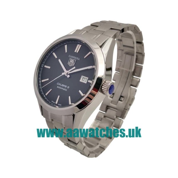 43 MM Best 1:1 TAG Heuer Carrera WAR211A.BA0782 Replica Watches With Black Dials For Sale