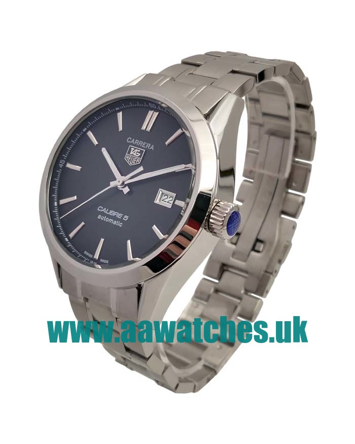 43 MM Best 1:1 TAG Heuer Carrera WAR211A.BA0782 Replica Watches With Black Dials For Sale