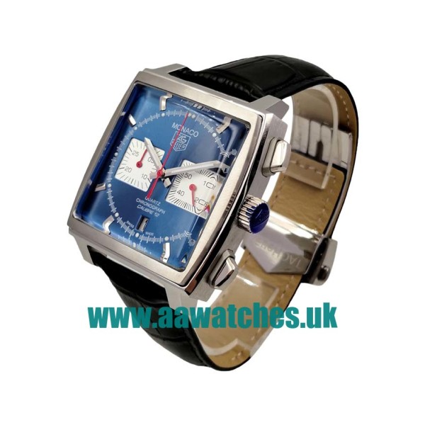 UK 40 MM AAA Quality TAG Heuer Monaco CAW2111.FC6183 Fake Watches With Blue Dials Online