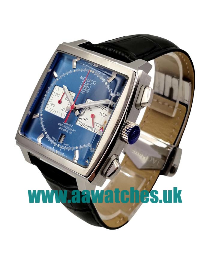 UK 40 MM AAA Quality TAG Heuer Monaco CAW2111.FC6183 Fake Watches With Blue Dials Online