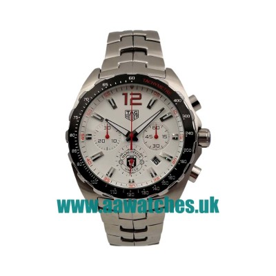 UK Cheap TAG Heuer Formula 1 Replica Watches With White Dials For Men
