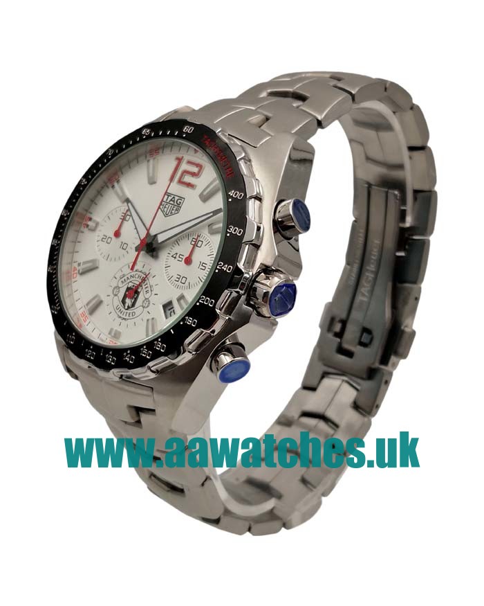 UK Cheap TAG Heuer Formula 1 Replica Watches With White Dials For Men