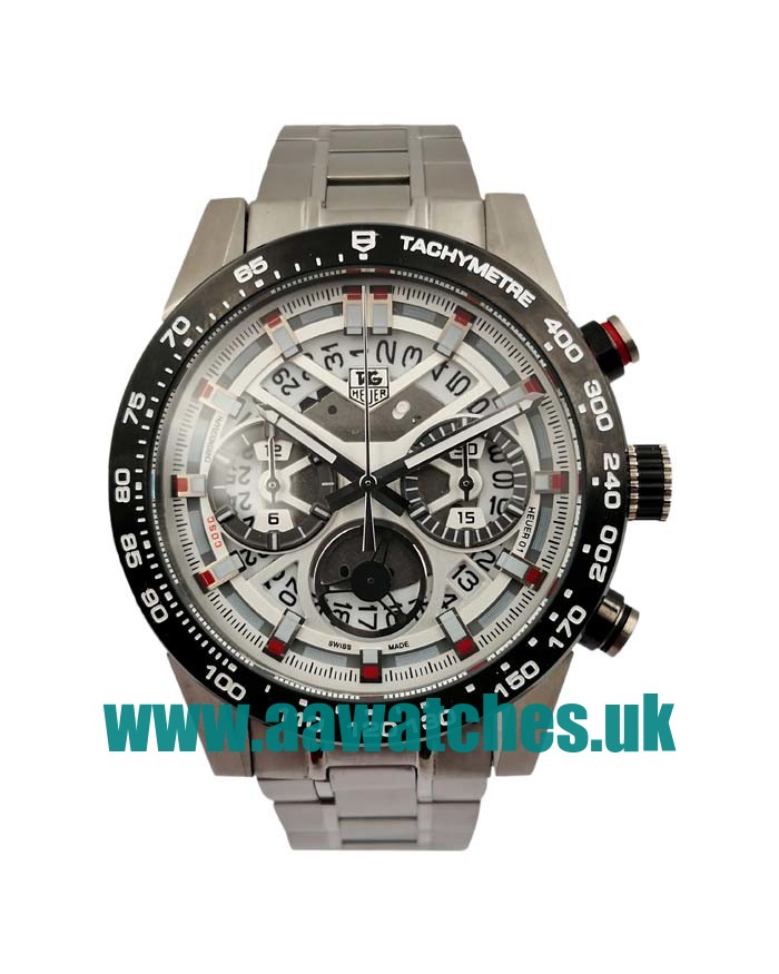 UK Cheap TAG Heuer Carrera Replica Watches With 46 MM Steel Cases For Men