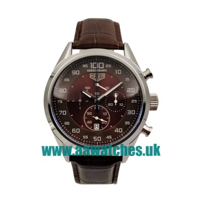 UK Best Quality TAG Heuer Monaco Replica Watches With Coffee Dials For Men