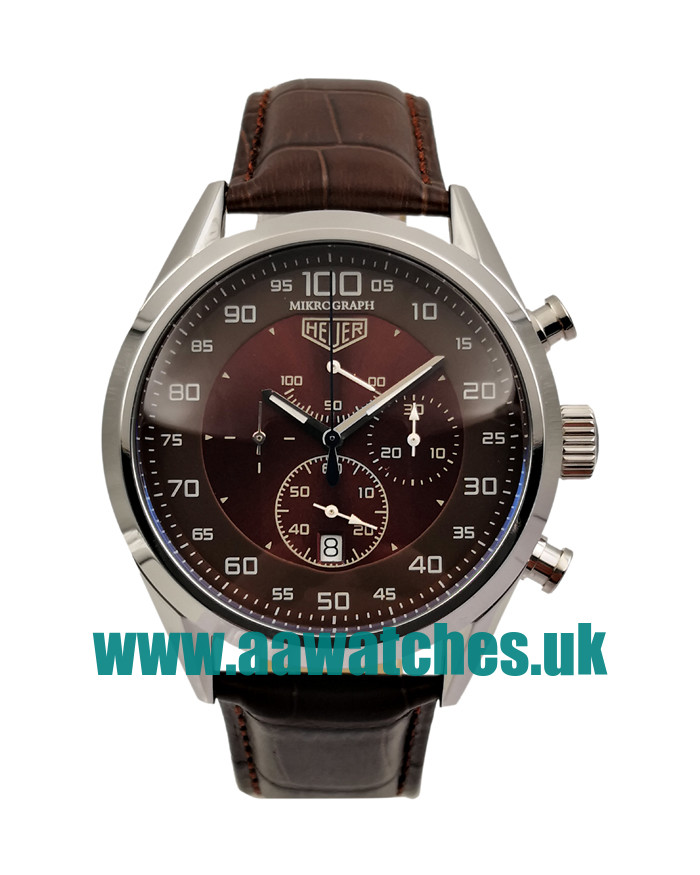 UK Best Quality TAG Heuer Monaco Replica Watches With Coffee Dials For Men