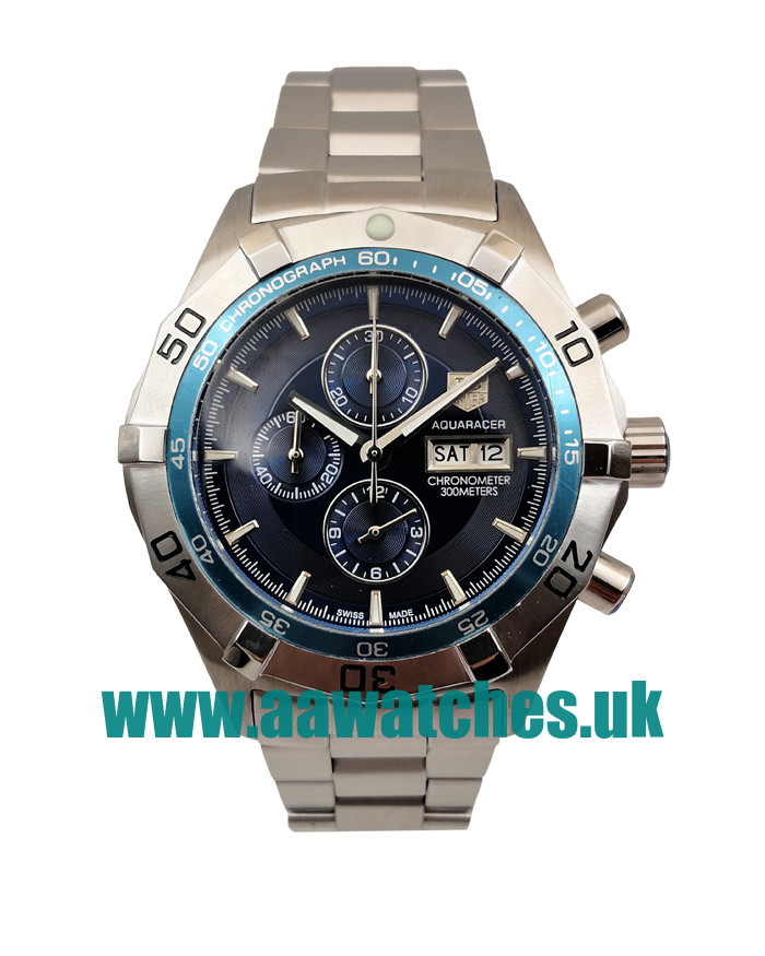 UK Best 1:1 TAG Heuer Aquaracer CAF2012.BA0815 Replica Watches With Blue Dials For Men