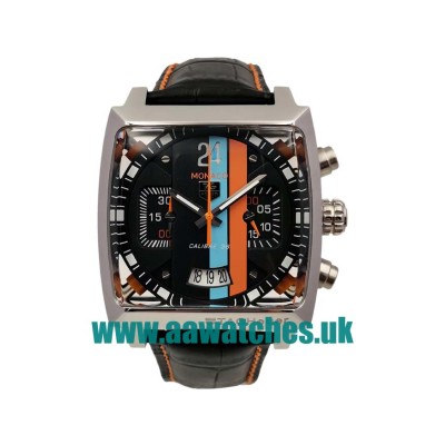 UK 44 MM Top Quality TAG Heuer Monaco CAL5110.FC6265 Fake Watches With Black Dials For Men